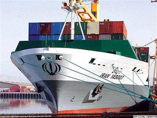 آمریکا ۱۰ شرکت مرتبط با کشتیرانی‌ ایران را تحریم کرد