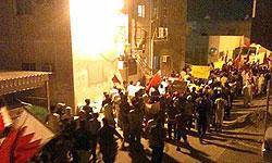 رژيم آل خليفه تظاهرات مردم بحرين را سركوب كرد
