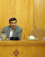 احمدی‌نژاد: هروقت زمان نوكری تمام شود اعضای دولت بی‌ادعا كنار می‌كشند
