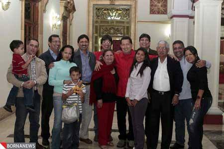 ورقی از آلبوم خانوادگی چاوز + عکس