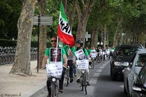 گزارش دوچرخه سواری سبز و گردهمایی اعتراضی در پاریس