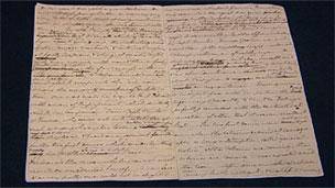 حراج میلیونی دست‌نوشته‌ای از جین آستن نویسنده بریتانیایی