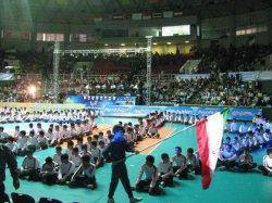 چهارمين دوره مسابقات واليبال دانش آموزان آسيا در اروميه آغاز شد