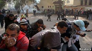 درگیری‌های تازه میان معترضان و نیروهای امنیتی در میدان تحریر قاهره