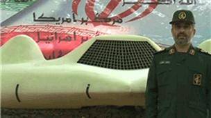 ایران هواپیمای تجسسی آمریکا را نمایش داد