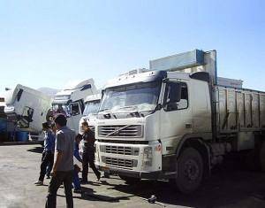 اعتصاب‌شماری از رانندگان کامیون در تهران