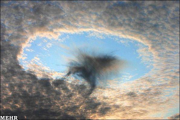 کشف راز تشکیل ابرهای سوراخ دار/ هواپیماها مقصران اصلی