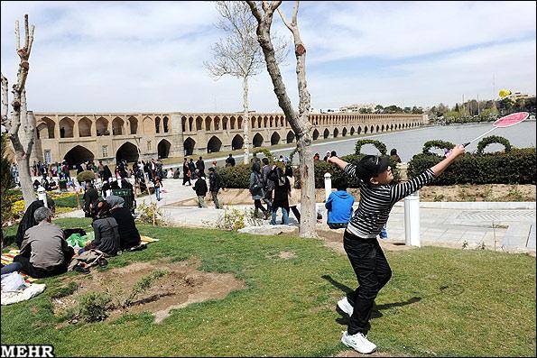 گزارش تصویری / روز طبیعت در استان اصفهان