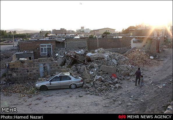 گزارش تصویری/ زلزله آذربایجان شرقی و روستاهای حومه -1