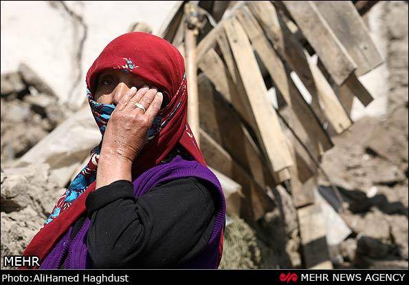 گزارش تصویری / امداد رسانی به زلزله زدگان روستاهای آذربایجانی شرقی -3