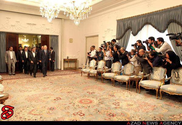 دیدار دبیرکل سازمان ملل متحد با محمود احمدی نژاد