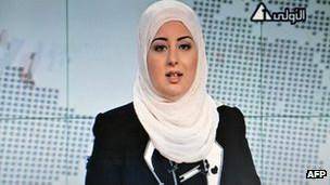 اولین حضور باحجاب یک مجری در تلویزیون رسمی مصر بعد از چهار دهه