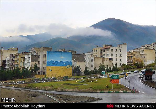 گزارش تصویری/ طراوت هوای تهران پس از بارش باران