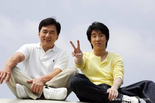 جکی چان و پسرش (عکس)
