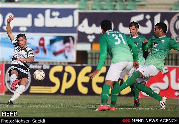 گزارش تصویری/ دیدار تیم های فوتبال ذوب آهن اصفهان و صبای قم
