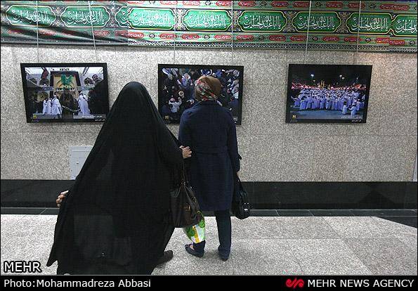 گزارش تصویری/ افتتاح نمایشگاه عکس های عزاداری ایام محرم در کربلای معلی