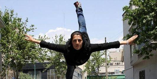 اولین دختر بدلکار ایرانی+ تصاویر