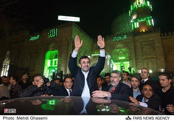 احمدی‌نژاد و «سفر استانی مصر»! (+عکس)