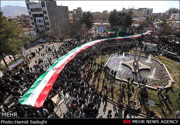 گزارش تصویری/ راهپیمایی یوم الله 22 بهمن در کرمان