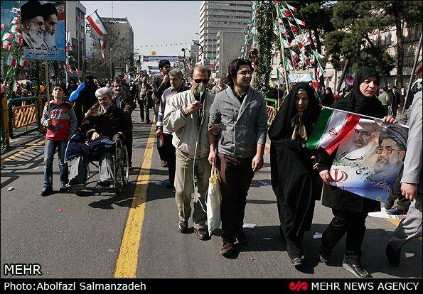 گزارش تصویری/ راهپیمایی یوم الله 22 بهمن در تهران -5