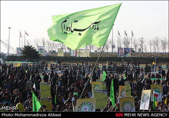 گزارش تصویری/ راهپیمایی یوم الله 22 بهمن در تهران -4