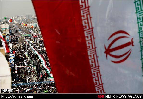 گزارش تصویری/ راهپیمایی یوم الله 22 بهمن در تهران -3