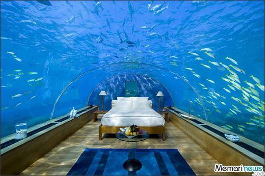 هتل زیر آب دریای فیجی (عکس)