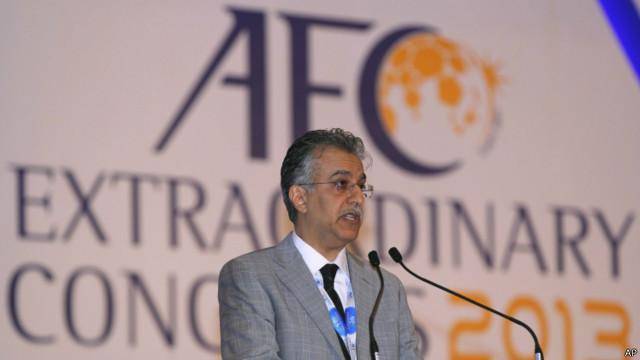 شیخ سلمان بحرینی رئیس جدید کنفدراسیون فوتبال آسیا