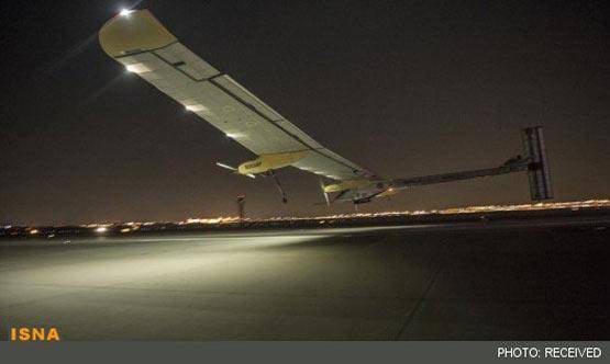هواپیمای خورشیدی رکورد زد +تصاویر