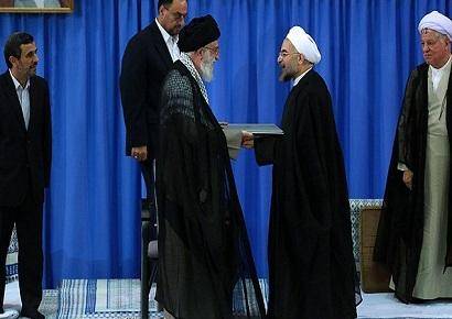 رهبر معظم انقلاب حکم ریاست جمهوری روحانی را تنفیذ کردند + متن حکم