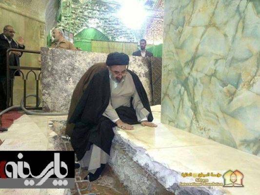 عکس‌ منتشرنشده‌ از قبر امام‌ حسین(ع)
