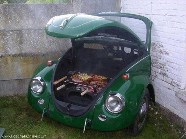 وقتی ماشین کباب پز بشه!/عکس