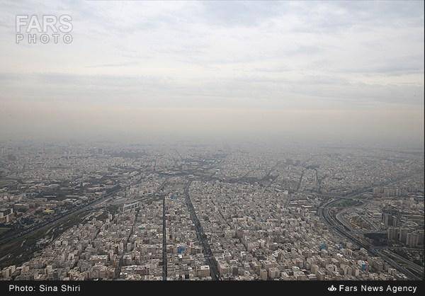 تصاویر/ آلودگی هوای تهران