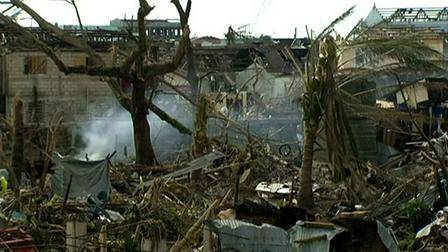 افزایش قربانیان توفان هایان با ورود کمک‌های امدادی به فیلیپین