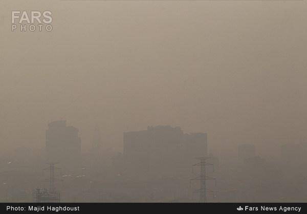 تصاویر/ هوای تهران چقدر آلوده است؟