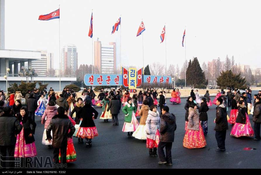 جشن دومین سالروز به قدرت رسیدن رهبر کره شمالی (عکس)