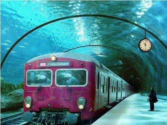 مترو زیر آبی در ونیز
