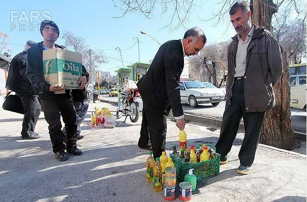 عکس / خرید و فروش سبد کالا در شیراز