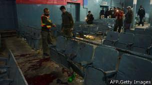 دستکم ده نفر در حمله با نارنجک به سینمایی در پیشاور کشته شدند