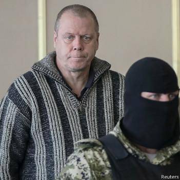 یکی از ناظران نظامی اروپا در شرق اوکراین آزاد شد