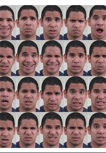 تشخیص احساسات از روی چهره/عکس
