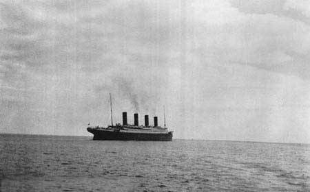 آخرین عکس از کشتی تایتانیک