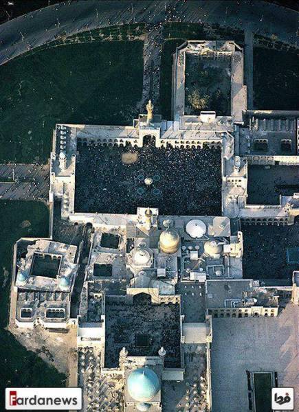 حرم امام رضا (ع) سال 1355/عکس