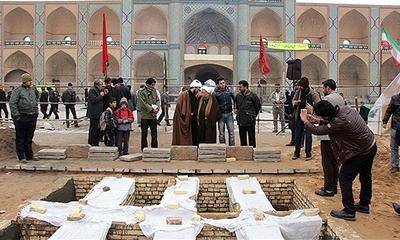 مخالفت سازمان ميراث فرهنگی با دفن شهدای گمنام در ميدان تاريخی اميرچخماق