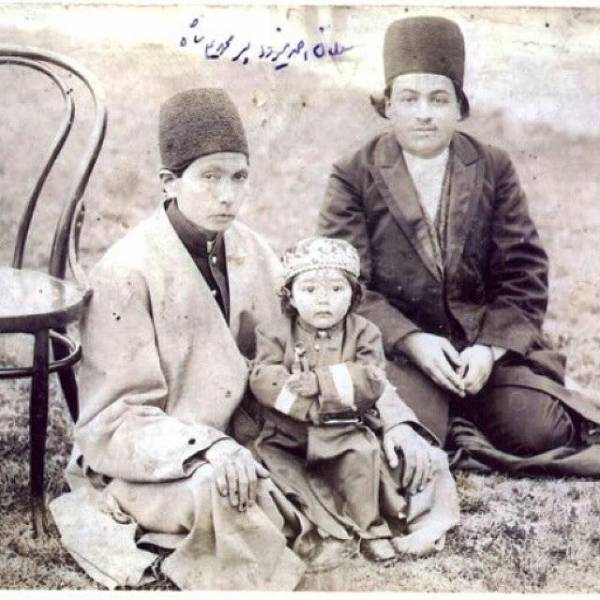 کودکی شاه ایرانی/عکس