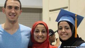 رئیس جمهوری آمریکا قتل سه دانشجوی مسلمان را تقبیح کرد