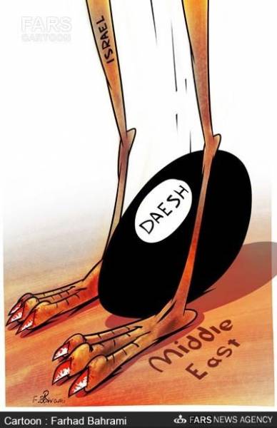 تخم دو زده اسرائیل!/کاریکاتور