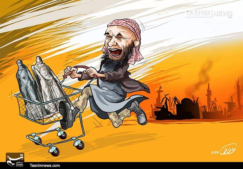 سرقت عتیقه توسط داعش/کارتون