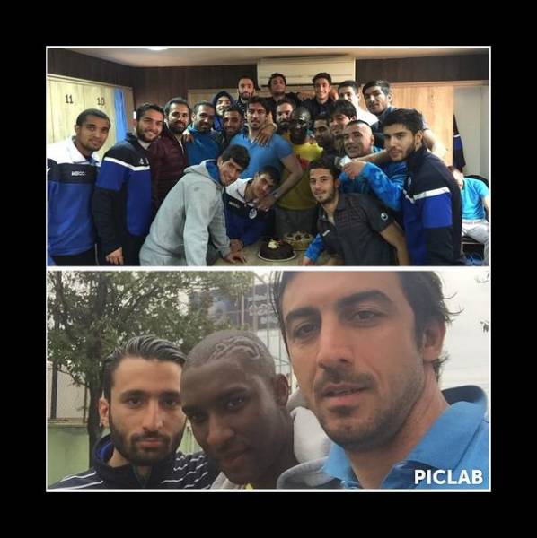 تبریک رحمتی به ساموئل/عکس