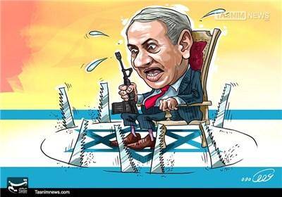 کاریکاتور/ خودکشی سیاسی نتانیاهو
